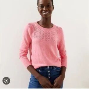 Loft Women's Pink Sweater